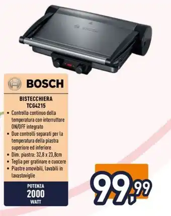BOSCH BISTECCHIERA TCG4215