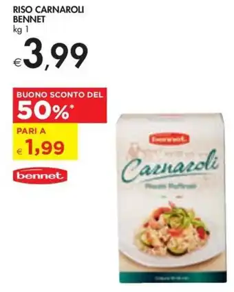 Bennet RISO CARNAROLI BENNET kg 1 offerta