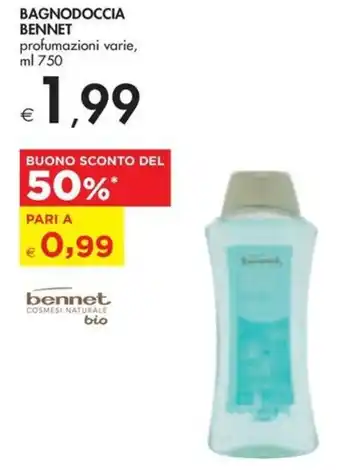 Bennet BAGNODOCCIA BENNET profumazioni varie, ml 750 offerta