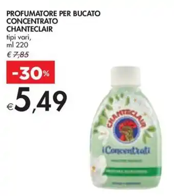 Bennet PROFUMATORE PER BUCATO CONCENTRATO CHANTECLAIR tipi vari, ml 220 offerta