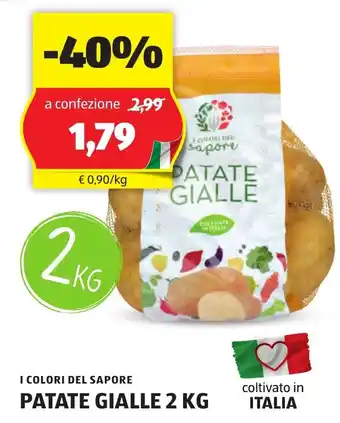 I COLORI DEL SAPORE PATATE GIALLE 2 KG