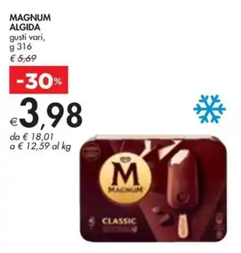 Bennet MAGNUM ALGIDA gusti vari, g 316 offerta