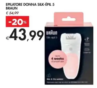 EPILATORE DONNA SILK-ÉPIL 5 BRAUN