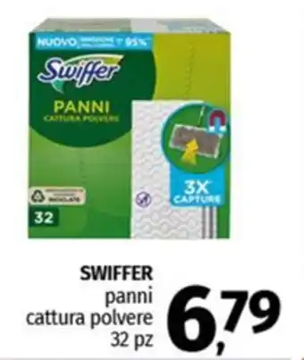 SWIFFER panni cattura polvere 32 pz