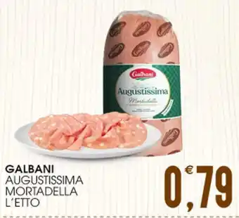 SpesAmica GALBANI AUGUSTISSIMA MORTADELLA L'ETTO offerta