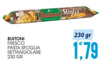 SpesAmica BUITONI FRESCO PASTA SFOGLIA RETTANGOLARE 230 GR offerta