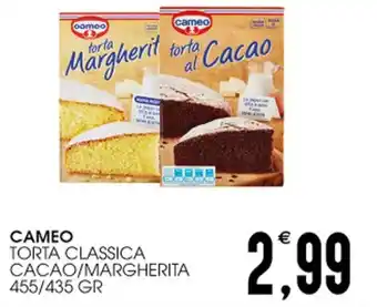 SpesAmica CAMEO TORTA CLASSICA CACAO/MARGHERITA 455/435 GR offerta