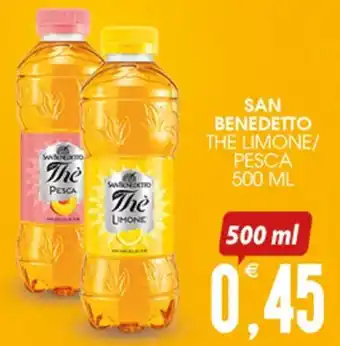 SpesAmica SAN BENEDETTO THE LIMONE/ PESCA 500 ML offerta