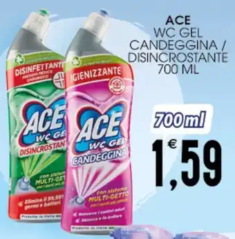 SpesAmica ACE WC GEL CANDEGGINA / DISINCROSTANTE 700 ML offerta