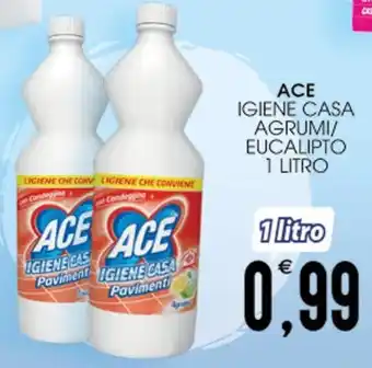 SpesAmica ACE IGIENE CASA AGRUMI/ EUCALIPTO 1 LITRO offerta