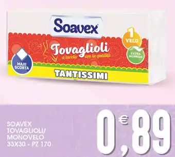 SOAVEX TOVAGLIOLI/ MONOVELO 33X30 - PZ 170