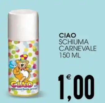 CIAO SCHIUMA CARNEVALE 150 ML