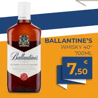 BALLANTINE'S WHISKY 40° 700ML