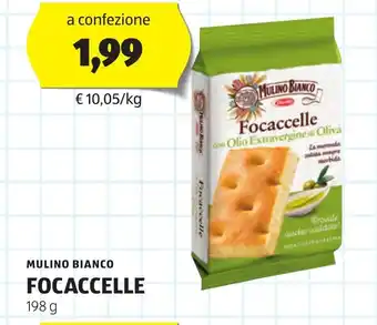 ALDI MULINO BIANCO FOCACCELLE 198 g offerta