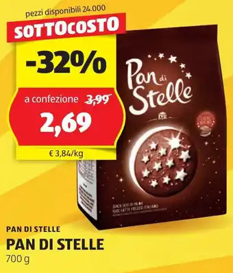 ALDI PAN DI STELLE PAN DI STELLE 700 g offerta