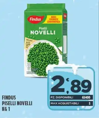 Deco Superfreddo FINDUS PISELLI NOVELLI KG 1 offerta
