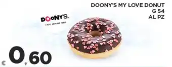 Deco Superfreddo DOONY'S MY LOVE DONUT G 54 offerta