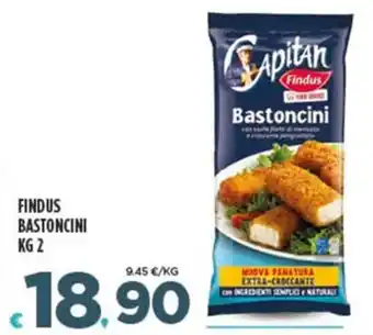 Deco Superfreddo FINDUS BASTONCINI KG 2 offerta