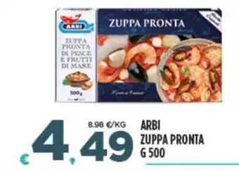 Deco Superfreddo ARBI ZUPPA PRONTA G 500 offerta