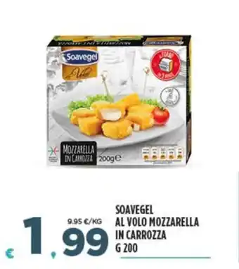 Deco Superfreddo SOAVEGEL AL VOLO MOZZARELLA IN CARROZZA G 200 offerta