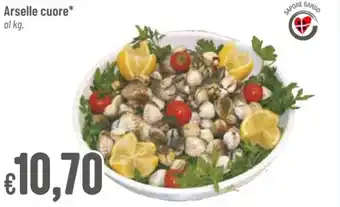 Pan Arselle cuore al kg. offerta