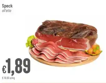 Pan Speck all'etto offerta