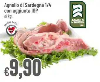 Pan Agnello di Sardegna 1/4 con aggiunta IGP offerta
