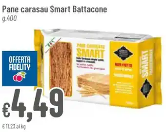 Pan Pane carasau Smart Battacone g 400 offerta