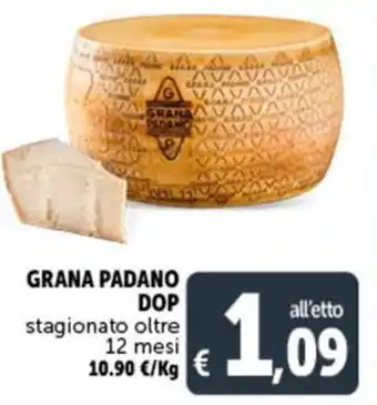 Gourmet Déco GRANA PADANO DOP stagionato oltre 12 mesi offerta