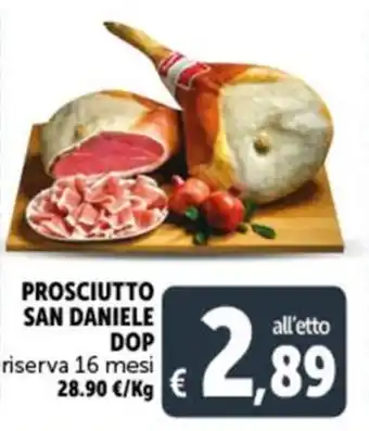 Gourmet Déco PROSCIUTTO SAN DANIELE DOP riserva 16 mesi offerta