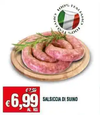 Banco Fresco SALSICCIA DI SUINO offerta