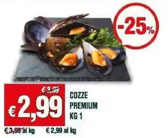 Banco Fresco COZZE PREMIUM KG 1 offerta