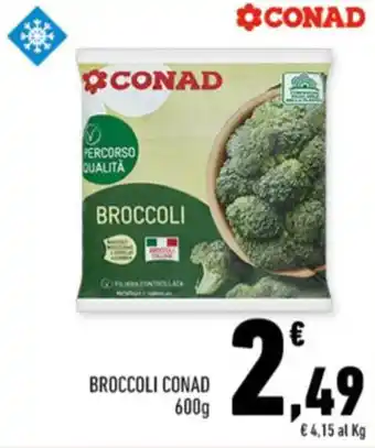 Conad BROCCOLI CONAD 600g offerta