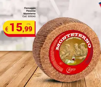 Centro Cash Formaggio Pecorino Monteterno offerta