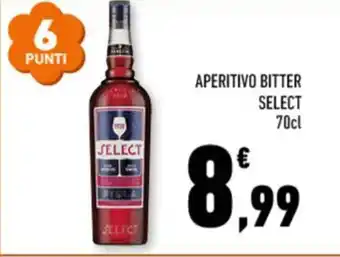 Conad APERITIVO BITTER SELECT 70cl offerta