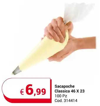 Centro Cash Sacapoche Classica 46 X 23 100 Pz offerta
