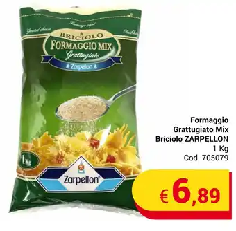 Formaggio Grattugiato Mix Briciolo ZARPELLON 1 Kg