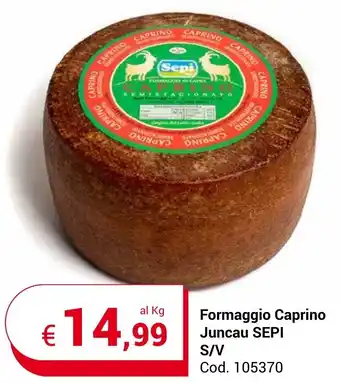Formaggio Caprino Juncau SEPI S/V