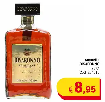 Amaretto DISARONNO 70 Cl