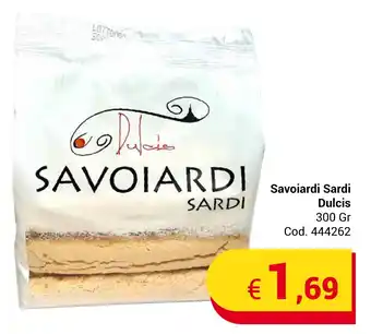 Savoiardi Sardi Dulcis 300 Gr