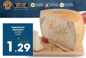 SeBón Supermercati PARMIGIANO REGGIANO 24 MESI offerta