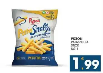 SeBón Supermercati PIZZOLI PATASNELLA STICK KG 1 offerta