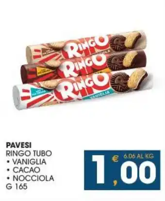 SeBón Supermercati PAVESI RINGO TUBO G 165 offerta