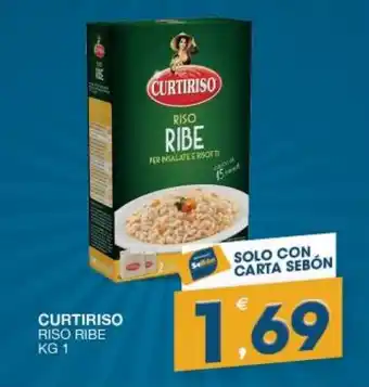 SeBón Supermercati CURTIRISO RISO RIBE KG 1 offerta