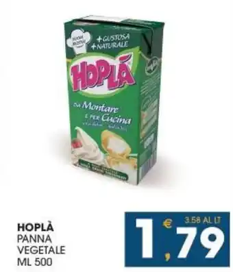 HOPLÀ PANNA VEGETALE ML 500
