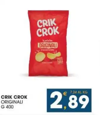 SeBón Supermercati CRIK CROK ORIGINALI G 400 offerta