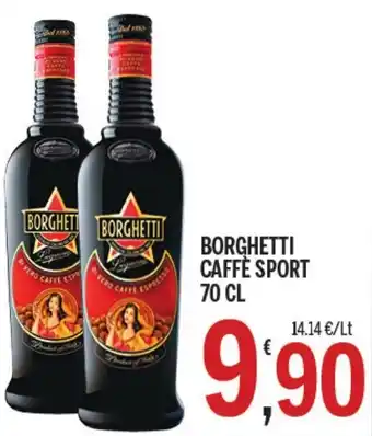 Gruppo Pascar BORGHETTI CAFFÈ SPORT 70 CL offerta