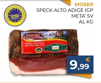 Moderna MOSER SPECK ALTO ADIGE IGP META' SV offerta