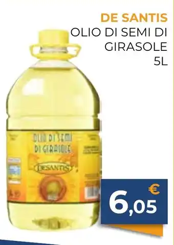 DE SANTIS OLIO DI SEMI DI GIRASOLE 5L