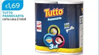 TUTTO PANNOCARTA carta casa 2 rotoli